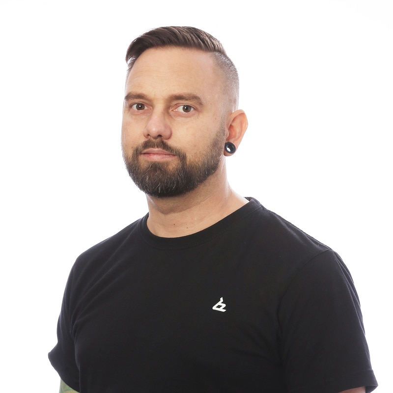Porträtt av Fredrik Höckne
